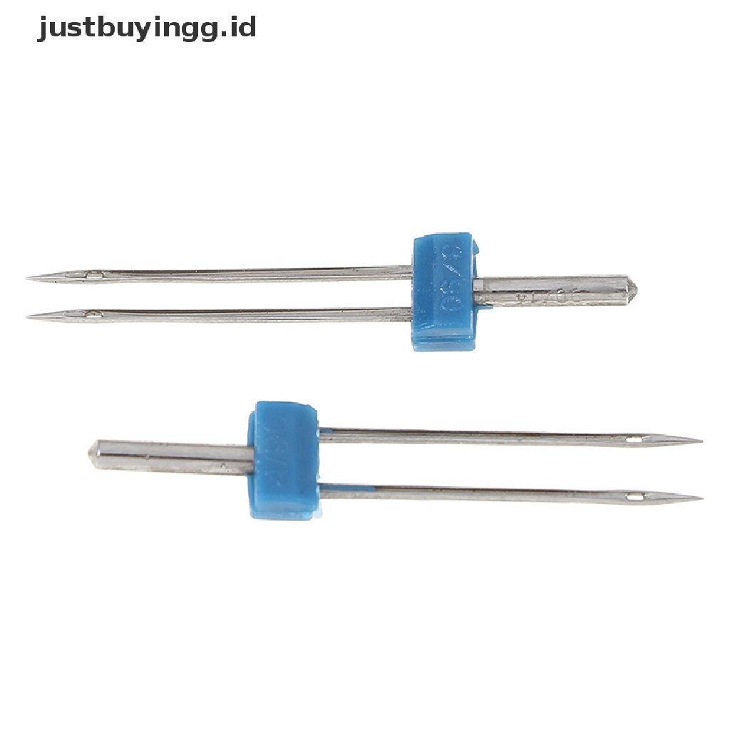 Set Pin Jarum Ganda 3 Ukuran Untuk Mesin Jahit Brother