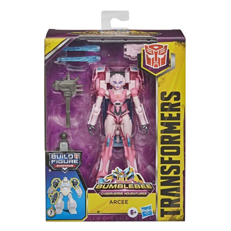 TRANSFORMERS Bumblebee Cyberverse Deluxe Class Arcee Figure