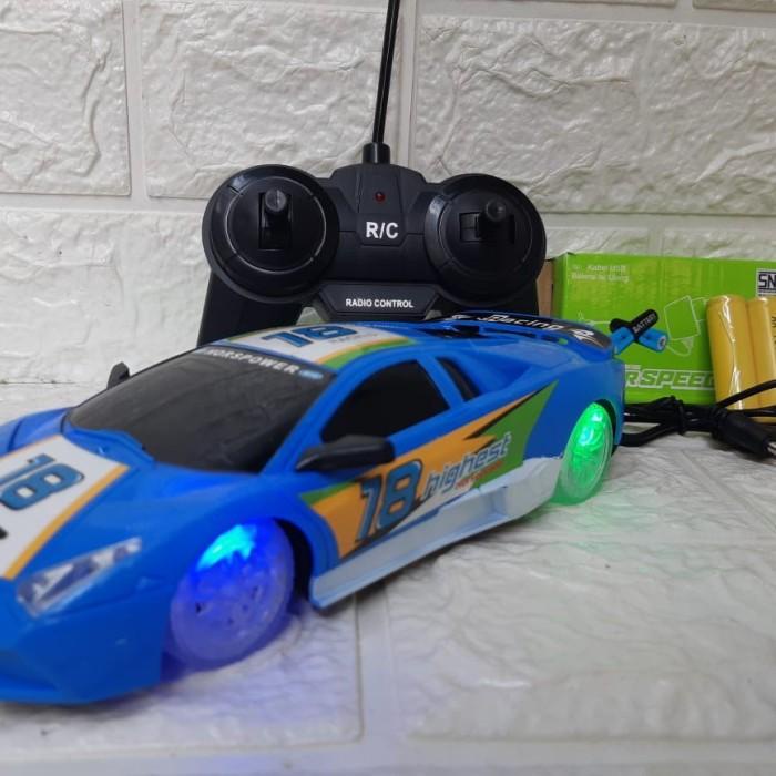 Mobil Remot Mainan Anak Mobil Remot Kontrol Ferrari Led