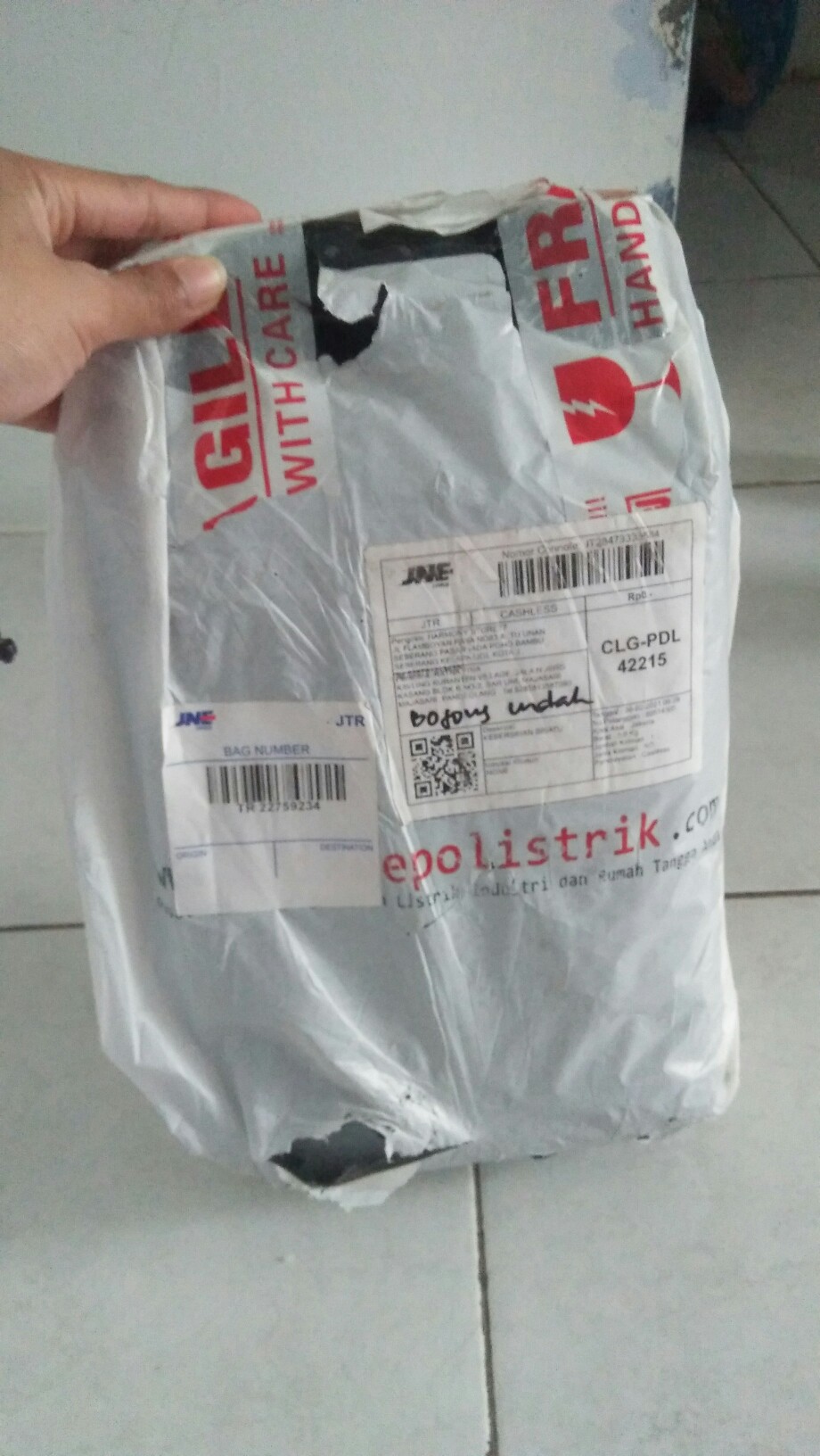 Khusus Jne Jtr  / Gojek / Grab ! ]  Karbol Sereh 5 Liter & Cemara 5 Liter