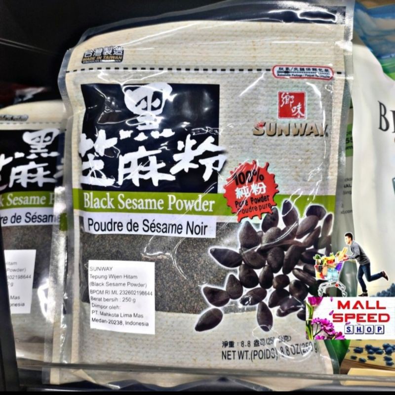 

Tepung wijen hitam Sunway black sesame powder 250g