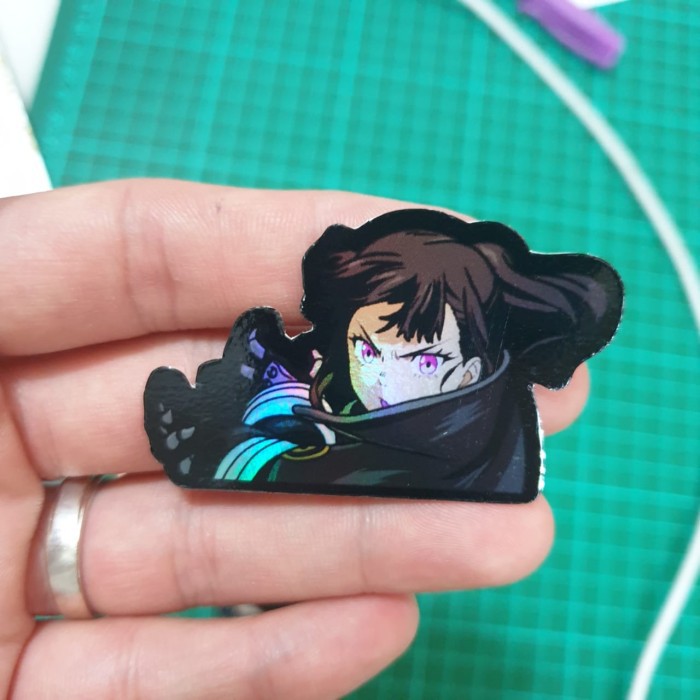 

Sticker Hologram Anime - PSH120 - Tamaki Kotatsu - Fire Force