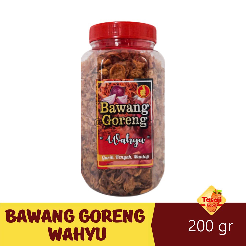 Bawang Merah Goreng WAHYU Kemasan Toples