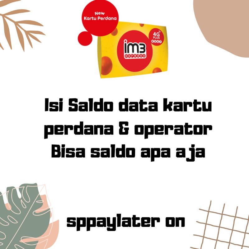 kartu perdana || isi saldo oke