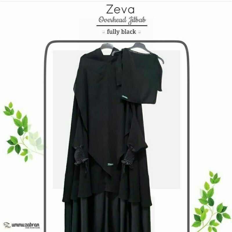 preloved new zeva overhead khimar by ummu zabran