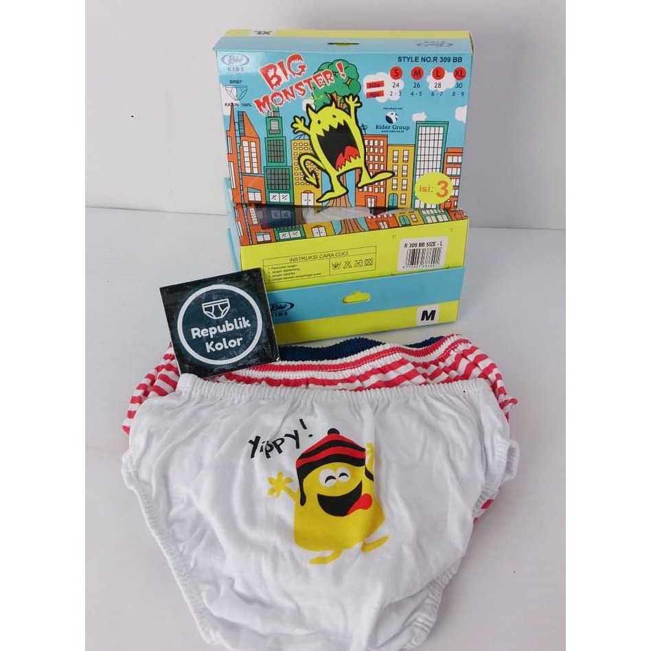 Celana Dalam Anak Laki-Laki RIDER 309 BB.3 KIDS barang berkualitas