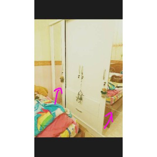  Lemari  Pakaian  Modern Minimalis Kayu  Jumbo Lemari  Baju 