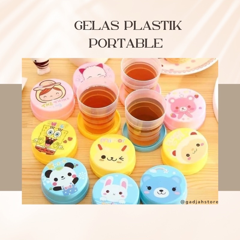 GS- GELAS LIPAT MINI / GELAS LIPAT PORTABLE