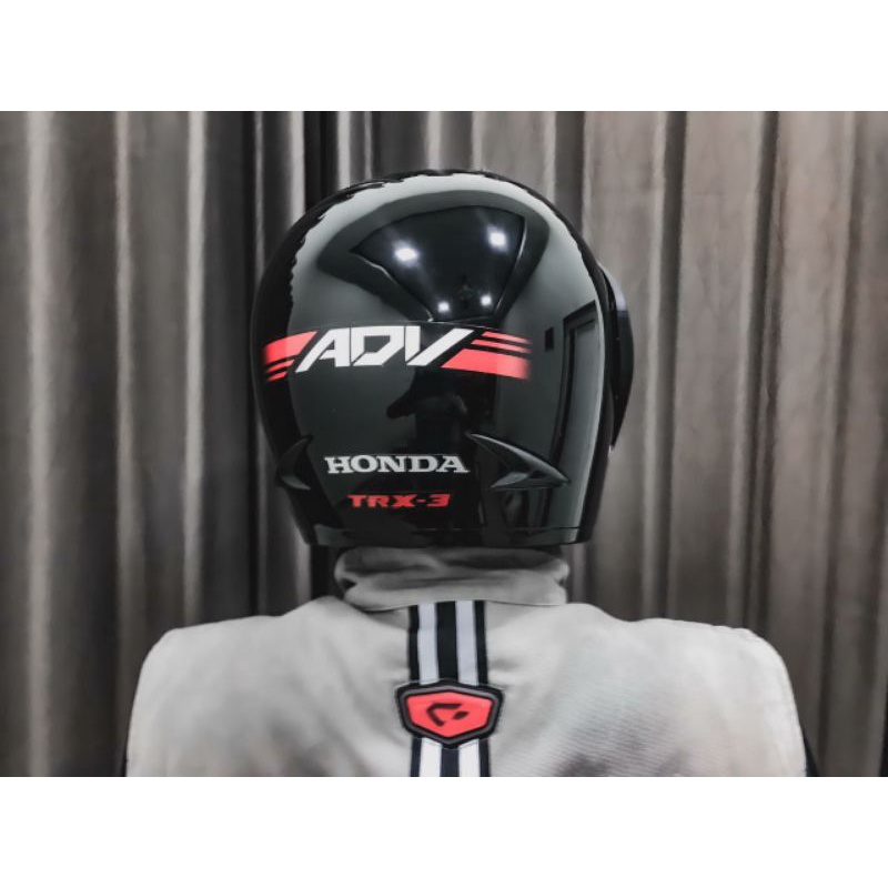 PROMO HELM TRAIL HONDA ADV SEMI CROSS HALF FACE SNI HONDA ADV TRX 3