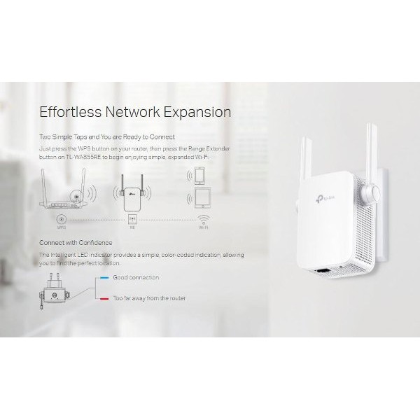 TP - Link 300 Mbps WiFi Range Extender - TL-WA855RE