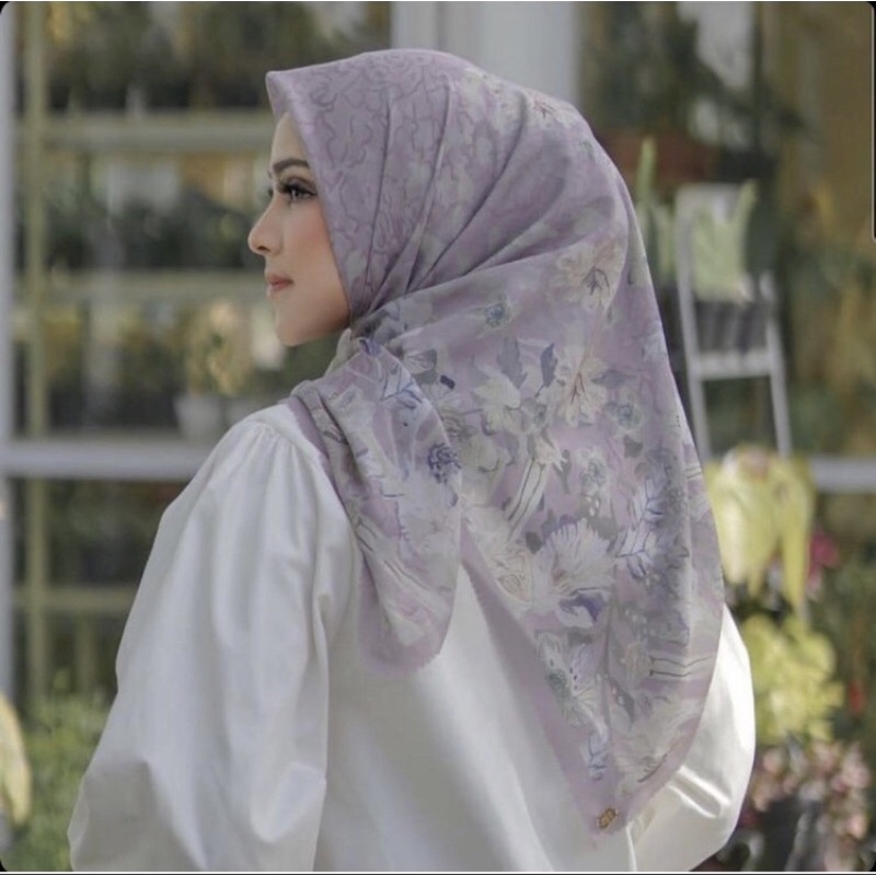 Buttonscarves preloved daisy wisteria