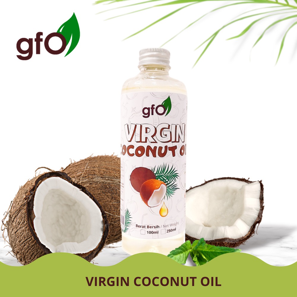 

250ml Virgin Coconut Oil / VCO GFO