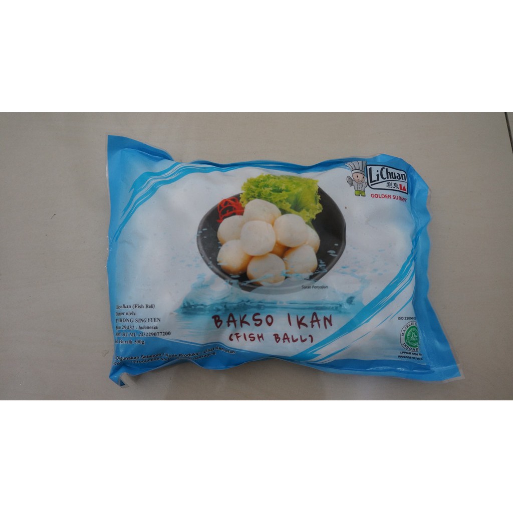 

Li Chuan fish ball (bakso ikan)