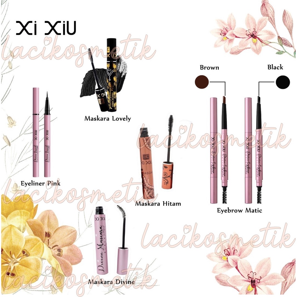 ✨LACIKOSME✨ XI XIU LOVELY MASCARA DIVINE - WATERPROOF MASCARA VOLUMIZING BPOM