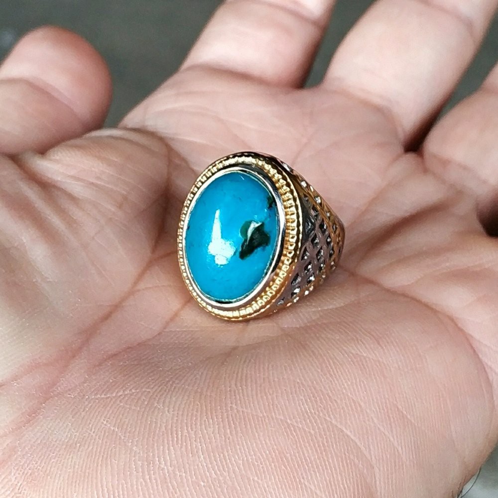 CINCIN BATU AKIK NATURAL BACAN DOKO KANTORAN