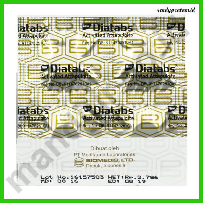 Jual All-About-Lambung- Diatabs - Obat Antidiare, Penyerap Racun ...