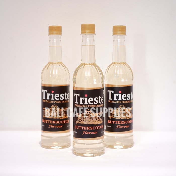 

Trieste Butterscotch Syrup 650ml sirup rasa butterscotch