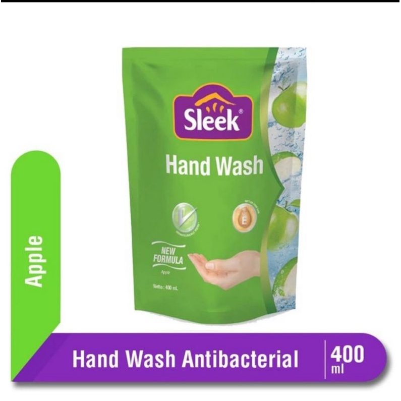 SLEEK HAND WASH ANTIBACTERIAL 400 ml.