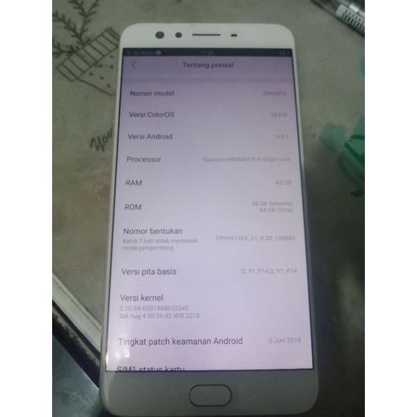 Oppo f3 plus ram4 64