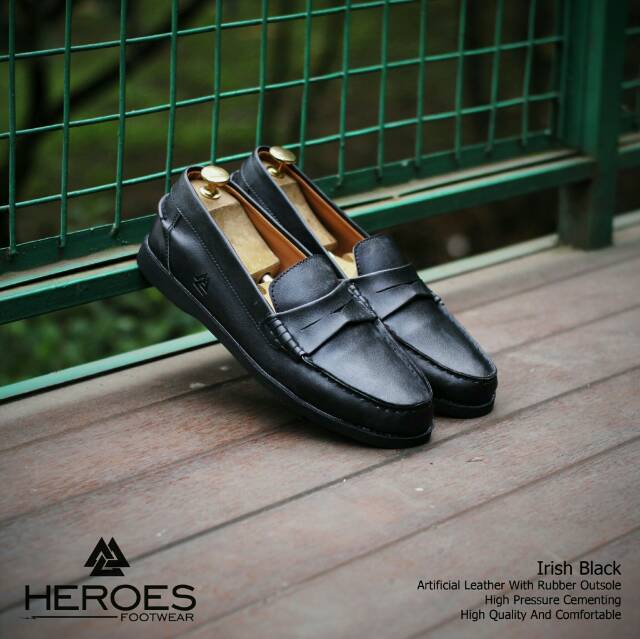 SEPATU SANTAI KULIT HEROES IRISH ORIGINAL