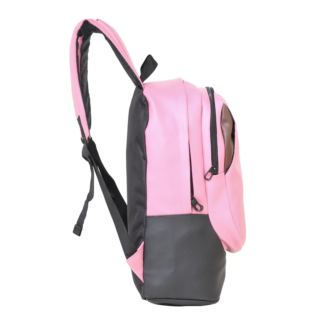 Tas Sekolah Wanita Tas Pink Espirit Polos Tas Korean Cantik Ransel Remaja SMP SMA Tas Casual Fashion Cewek