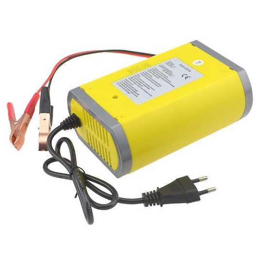 Taffware Charger Aki Portable Motorcycle Car Battery 6A 12V - FBC1206D