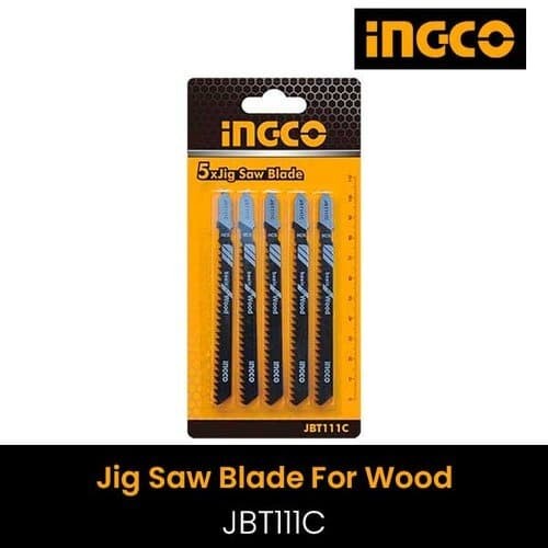 Ingco Mata Pisau Jig Saw Blade Panjang Gergaji 74 mm Set 5 Pcs