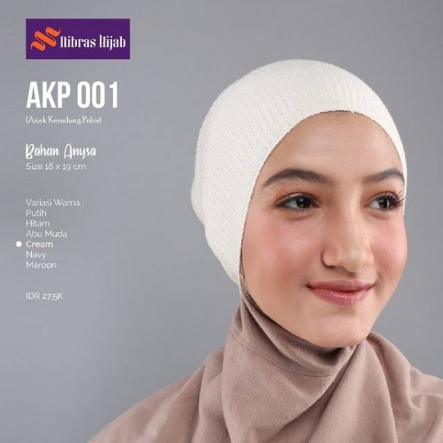 INNER HIJAB CIPUT RAJUT  AKP 01 || NIBRAS