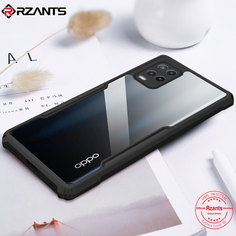 Case OPPO A54 Armor Fusion Transparent Casing Free Skin Carbon 3D