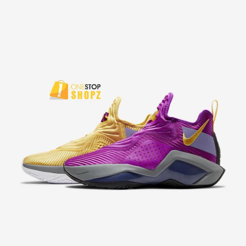 NIKE LEBRON SOLDIER 14 LAKERS SECOND US10 BASKETBALL SHOES ONESTOPSHOPZ