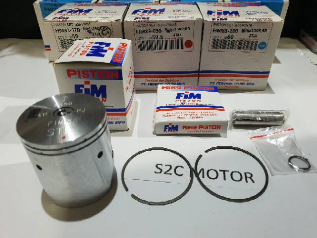 Piston Kit Fim Izumi Ninja R RR Pin 15 Fim83-3