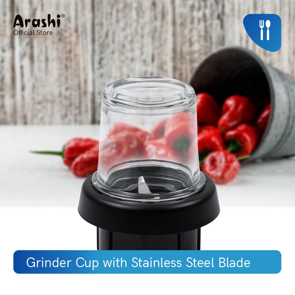 Arashi Stand Blender ASB 1503 Pelumat/ Jar Kaca/ 3 Mode Kecepatan-2