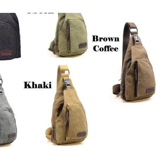 ➶ Bodypack Bag Tas Slempang Selempang Pria Cowok Men Sling Shoulder Bags ♦