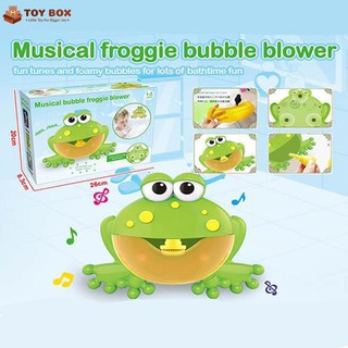musical froggie bubble blower