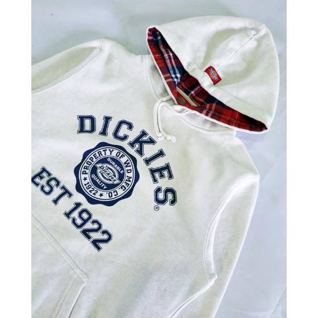 HOODIE DICKIES WHITE