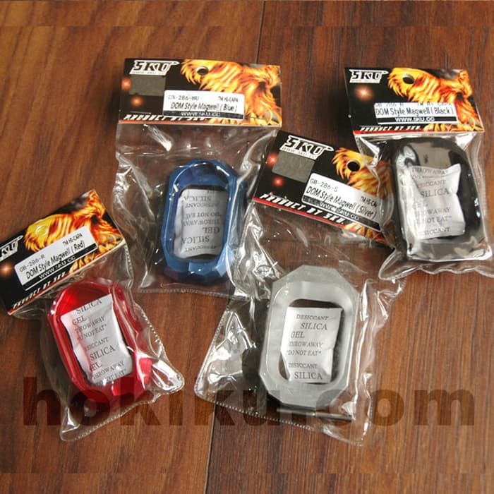 Case Senjata - Tas Slempang Army - Holster 5Ku Dom Style Mag Well For Tm Hi Capa Series - Blue