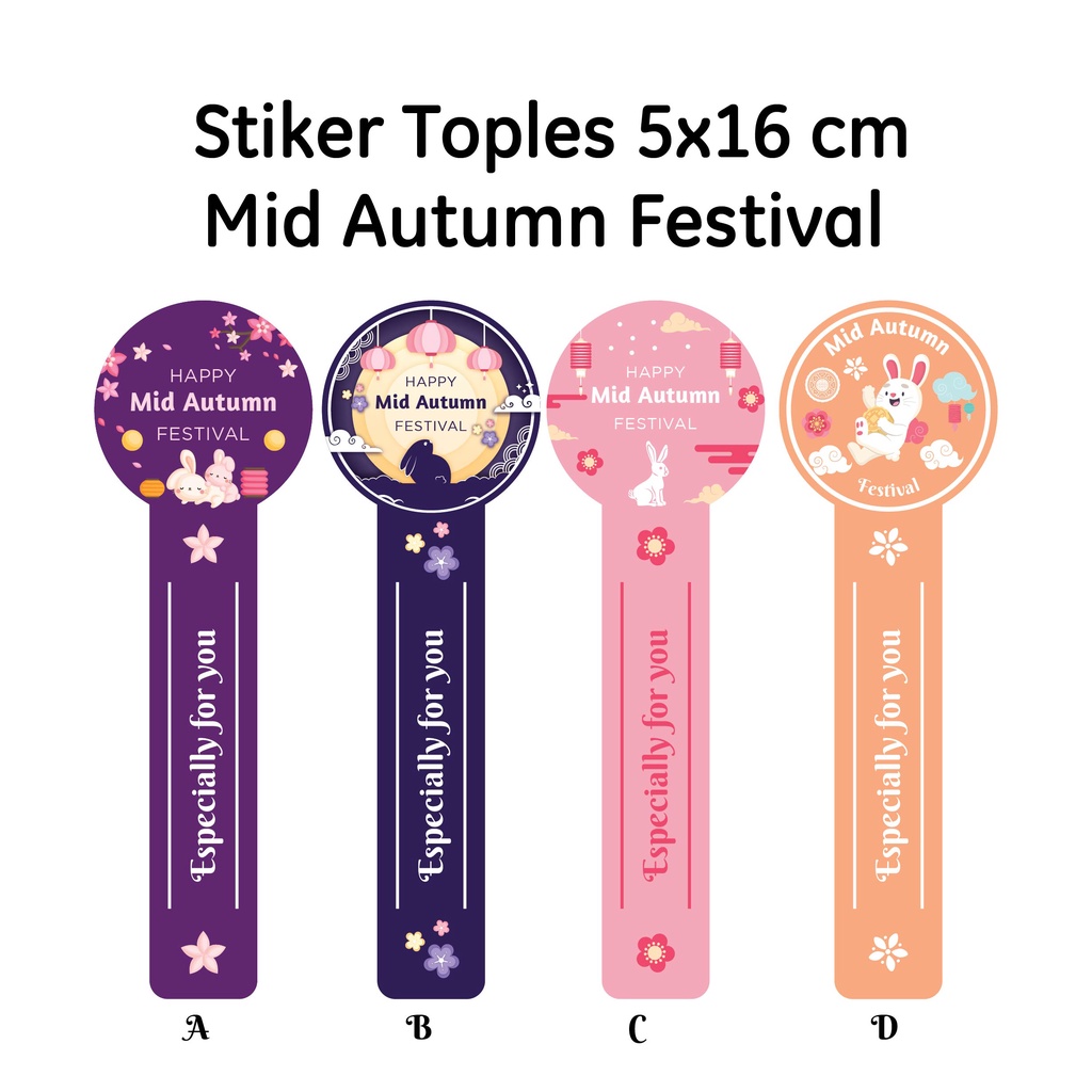 

Stiker Toples Segel Mooncake Mid autum Festival