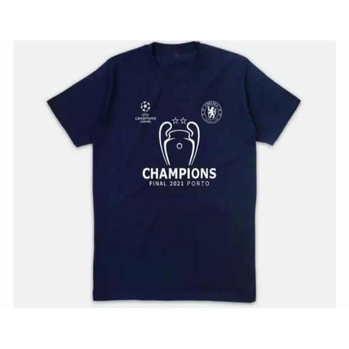 Kaos Chelsea Juara Champion 2021