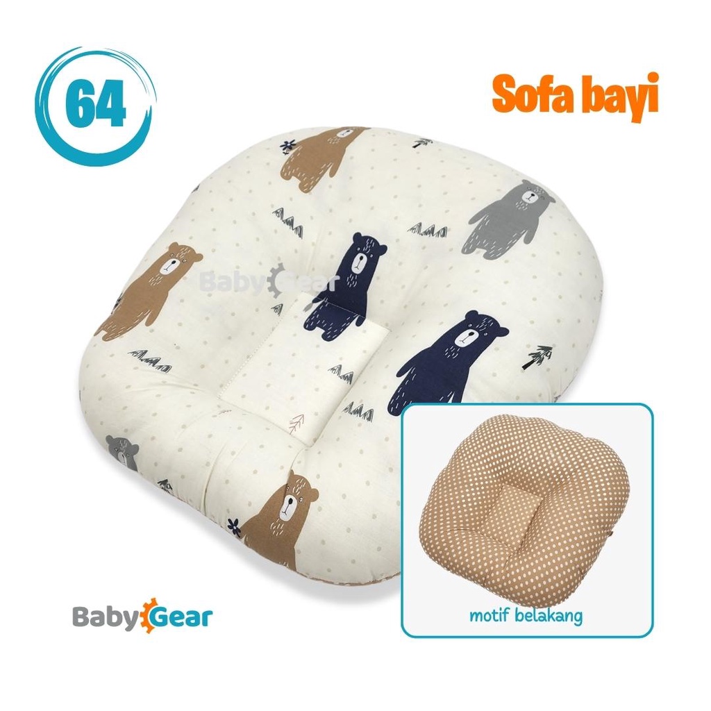 Sofa Bayi Multifungsi / kasur Bayi empuk / Baby Lounger