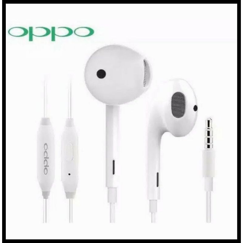 HEADSET HANDSFREE EARPHONE OPPO R11 ORIGINAL