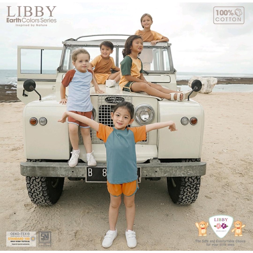 LIBBY EARTH SETELAN OBLONG REAGAN / SETELAN BAYI DAN ANAK