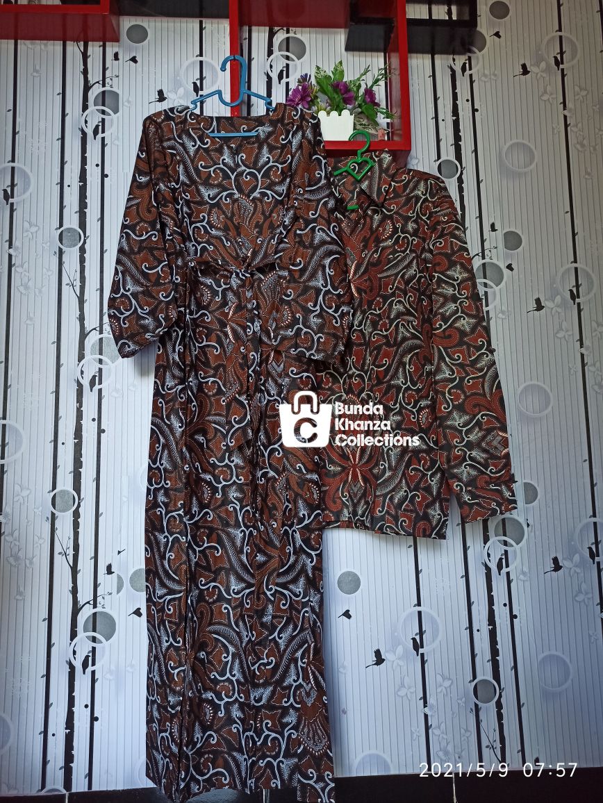 Gamis Batik Terbaru Motif Sriwedari Ba200805