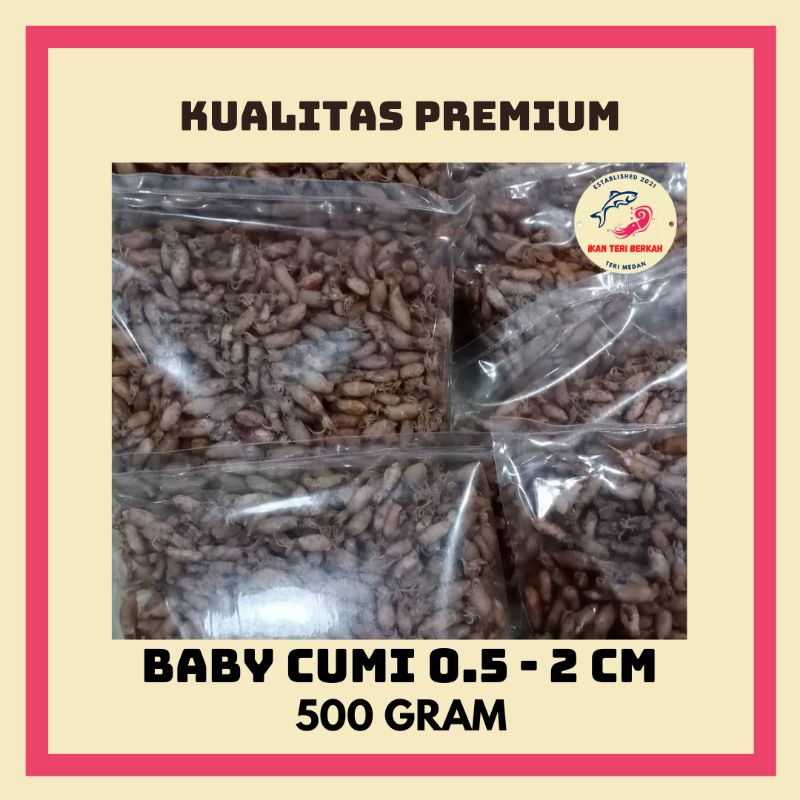 

BABY CUMI 500 gr / KUALITAS PREMIUM / Best Seller / Cumi Medan
