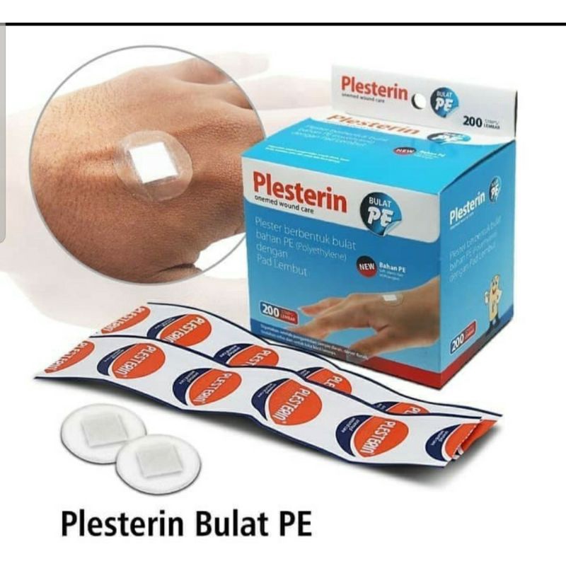 Per PC / Plester Bulat / Plester Anak/ Plester Anti Air / Plesterin Bulat Transparan / Plesterin Kid