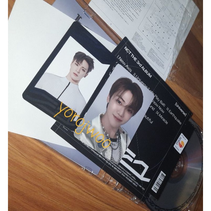 BACA DESK - JEWEL CASE UNIVERSE JENO PC JAEMIN NANA CIMOL SET