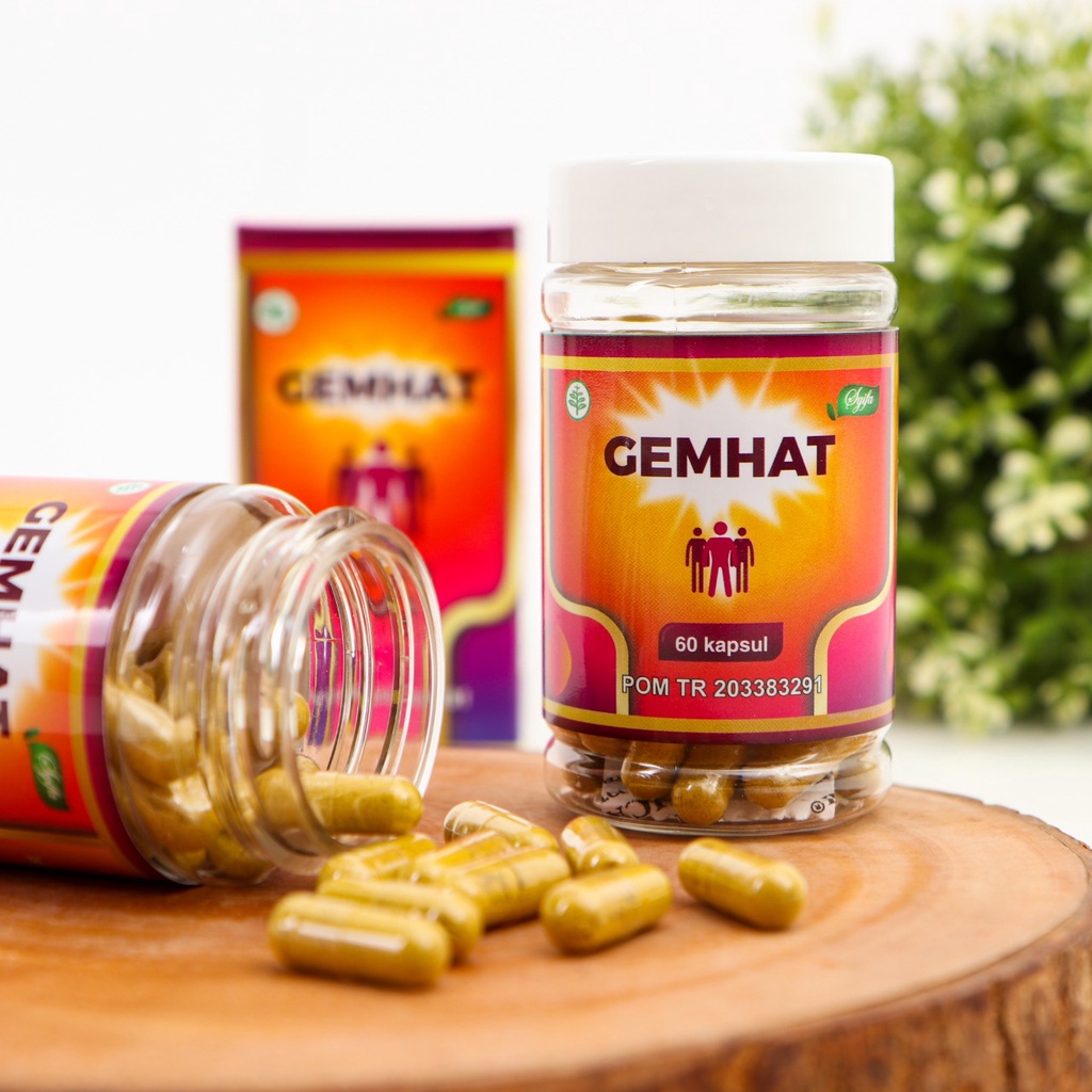 

GEMHAT (Gemuk Sehat) - Ekstrak Temulawak - 60 Kapsul