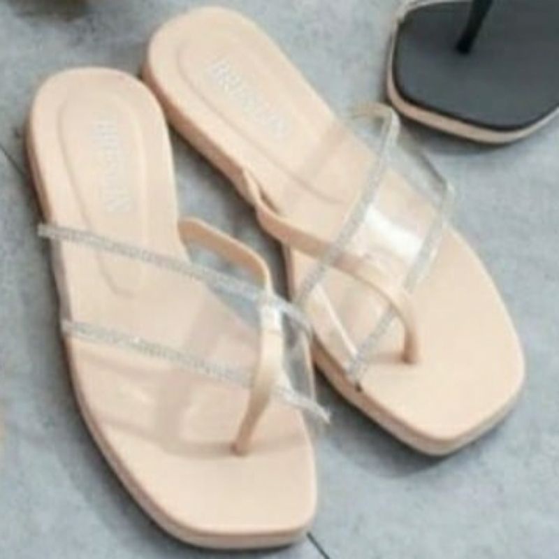 Home-LUNIX Sandal Tali Wanita Fashions 858-1 Breslin