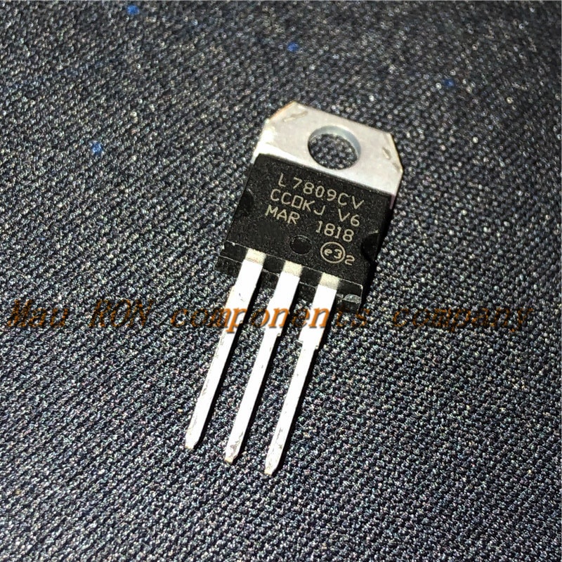 10pcs/lot L7809CV TO220 L7809 TO-220 7809 LM7809 MC7809 stabilivolt voltage-regulator Tabung Baru original In Stock