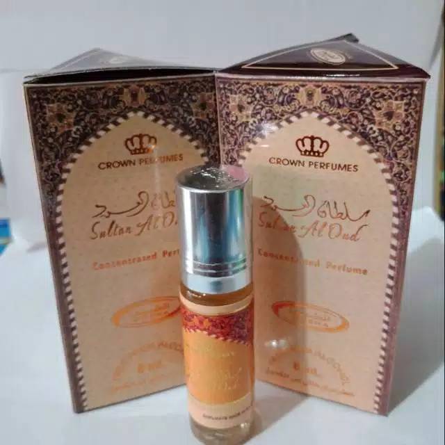 Parfum Arab DOBHA 6ml Roll On Non Alkohol Aroma Sultan AL Oud