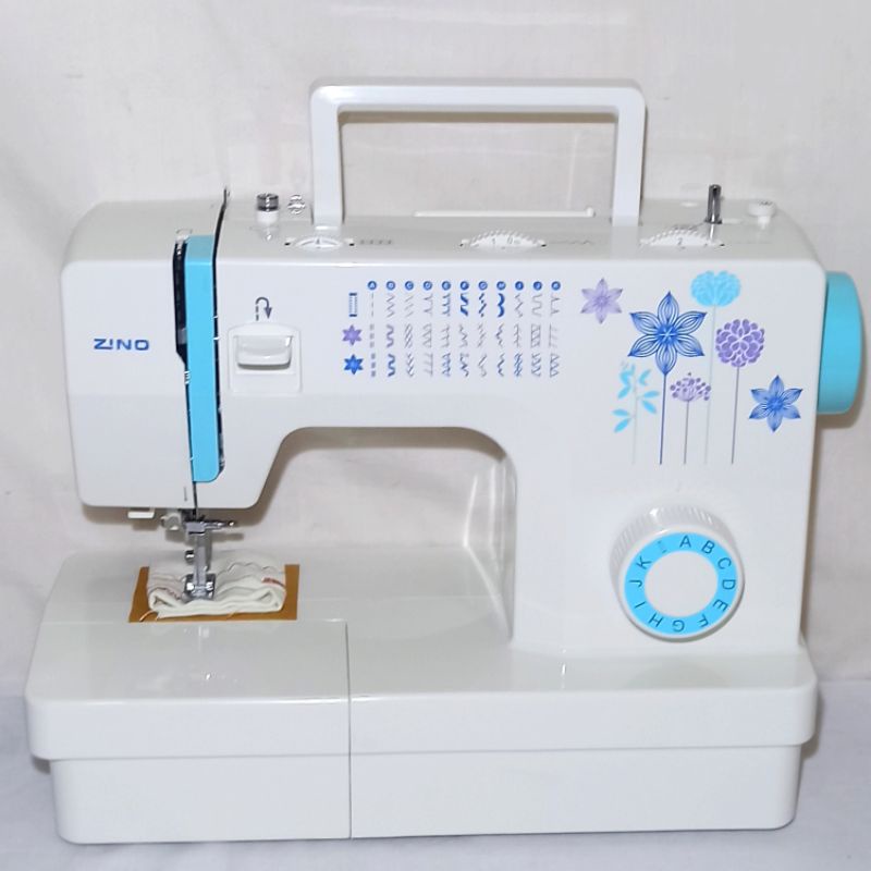 Mesin Jahit Portable ZINO KH60H / 32 Pola Jahitan / Portablr Zino KH60H